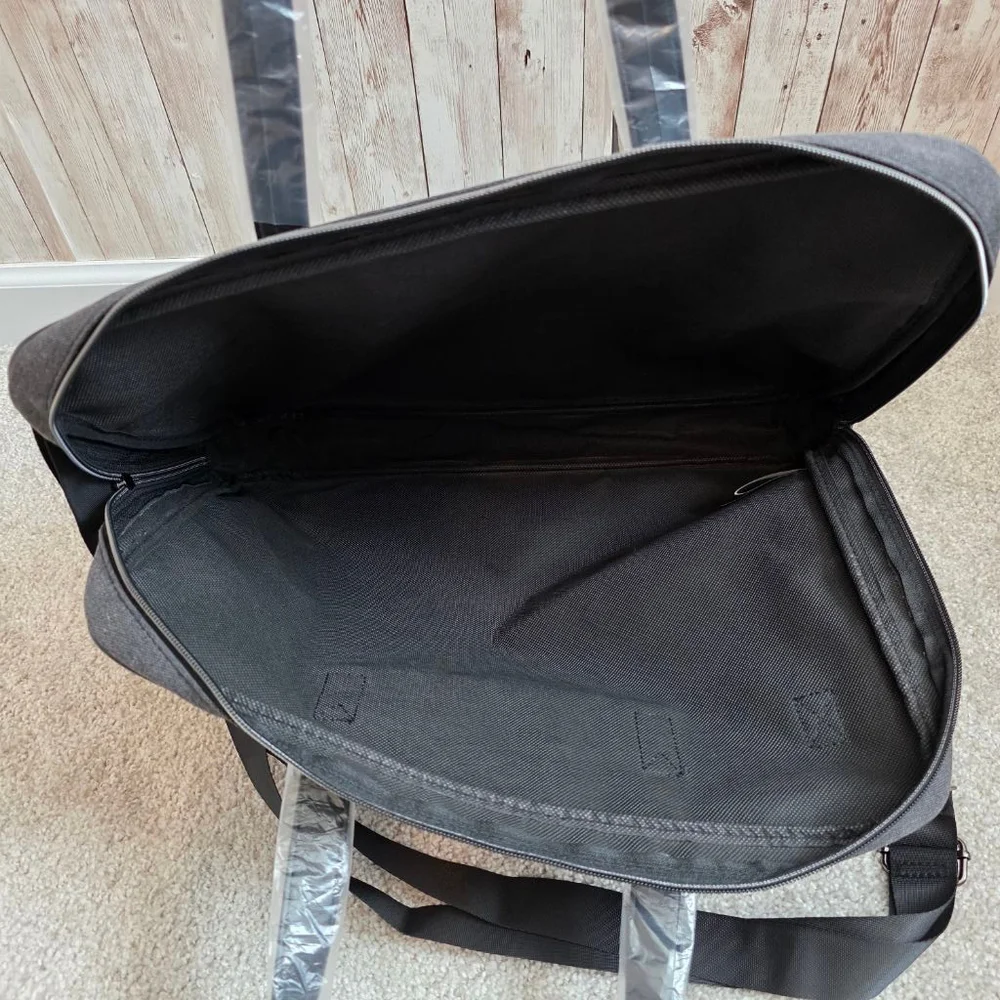Men's John Varvatos Gray Briefcase One Size